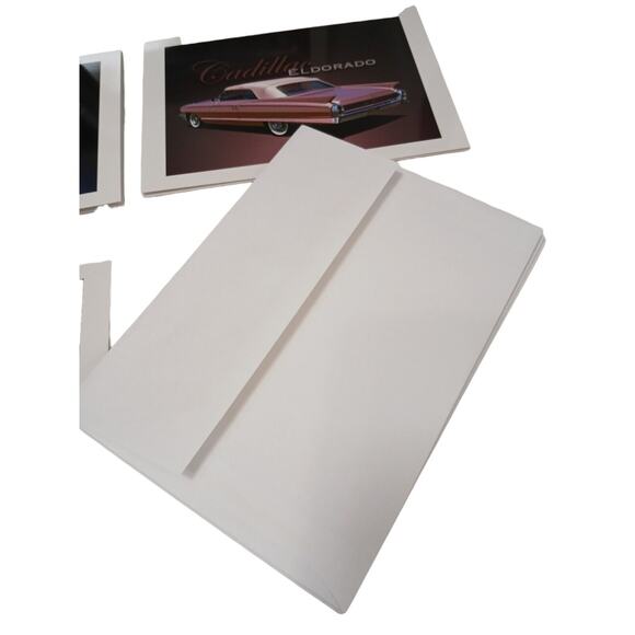 Luxury Cars GREETING CARDS (8) FEATURING Porsche & Rolls Royce Blank w Envelopes - Picture 10 of 13